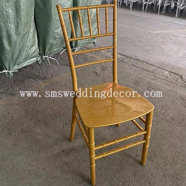 orange plastic outdoor chairs