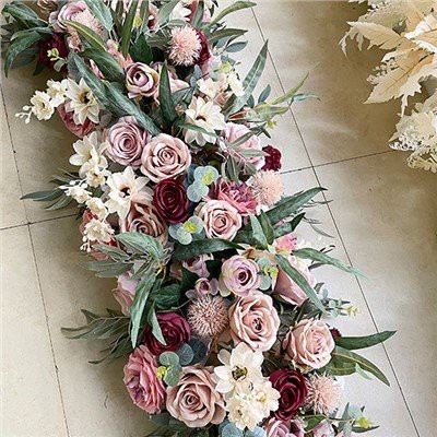 Centros de mesa florais artificiais para mesas