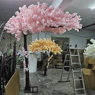 Grande árvore de flor artificial