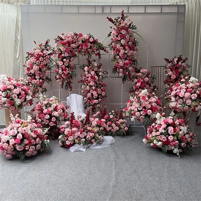 Flores Artificiais Rosa
