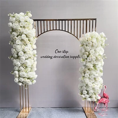 Decoração de flores artificiais de casamento