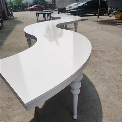 Mesa de casamento branca